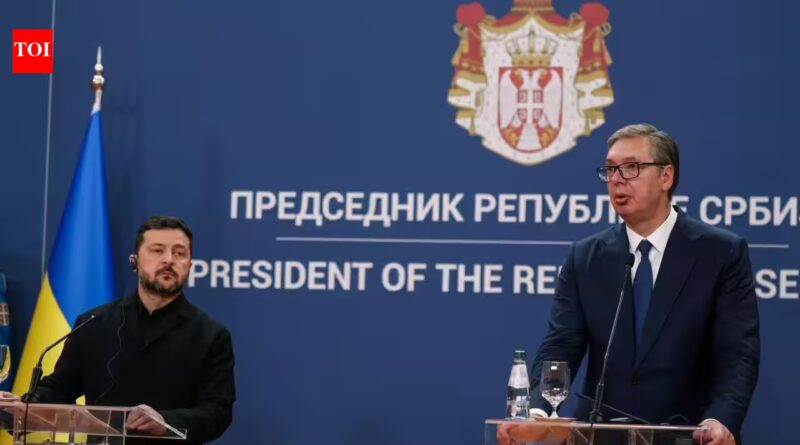 ‘Situation in Ukraine difficult’: Zelensky in Moscow ally Serbia as Russian strikes kill 4 in Kyiv region