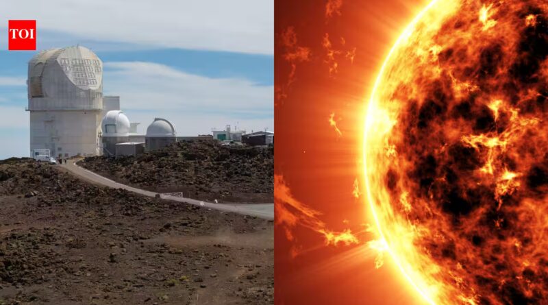 The world's largest solar telescope resolved the Sun at about 19-km scale and revealed ubiquitous plasma vortices that may help explain how magnetic energy moves