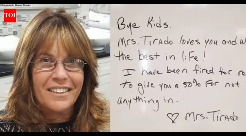 In 2018, Florida teacher Diane Tirado was fired for giving zeros to those who did not submit assignments. What happened to her?