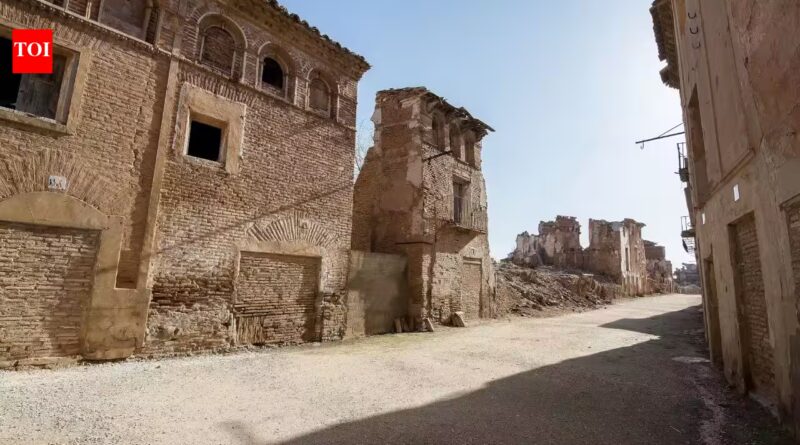 spain’s belchite was destroyed in the 1937 civil war, but archaeologists are still finding bullets, trenches and personal belongings beneath its ruins | World News