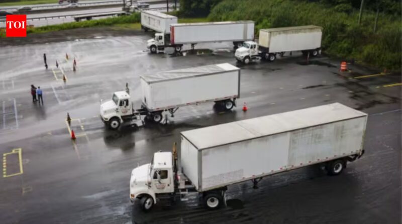 US truckers must speak English: Trump administration moves to make rule permanent