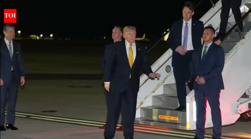 Catering cart & military aircraft: How Trump secretly moved out of Turkey amid Iran assassination threat