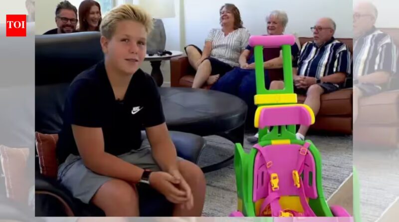 Meet Zac Waters, the 13-year-old Utah boy who spent 300 hours 3D-printing a wheelchair for a 21-month-old girl