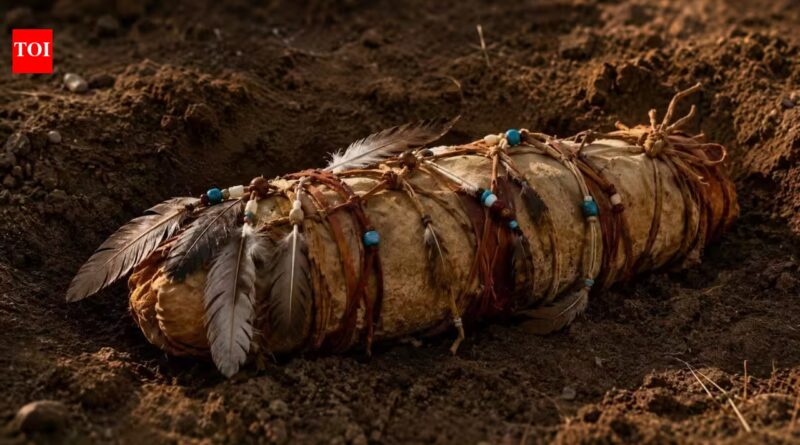In 1942, Crazy Horse’s sacred medicine bundle was buried underground in Nebraska; decades later, the family returned to find its landmark gone | World News
