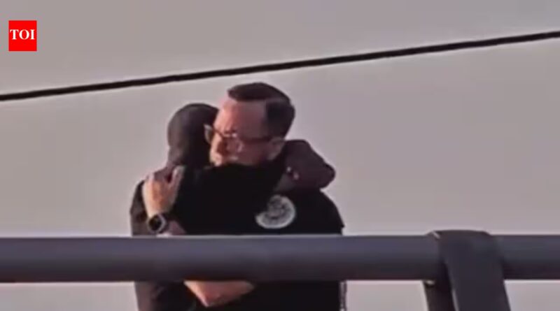 ‘You are loved’: US cop hugs man battling mental health crisis, talks him out of jumping off bridge