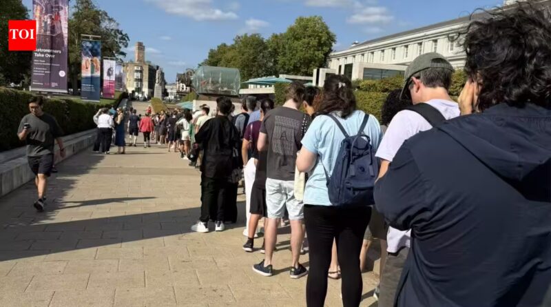 Solar eclipse craze grips UK: Brits stuck in hours-long queues as glasses fly off shelves